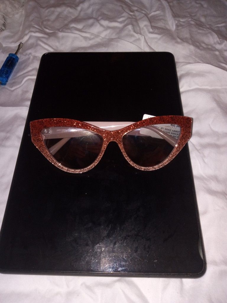 Women's Jimmy Choo 55mm Cat Eye Sunglasses 