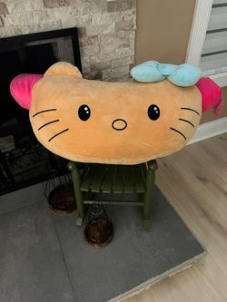 Large Hello Kitty Plush Pillow