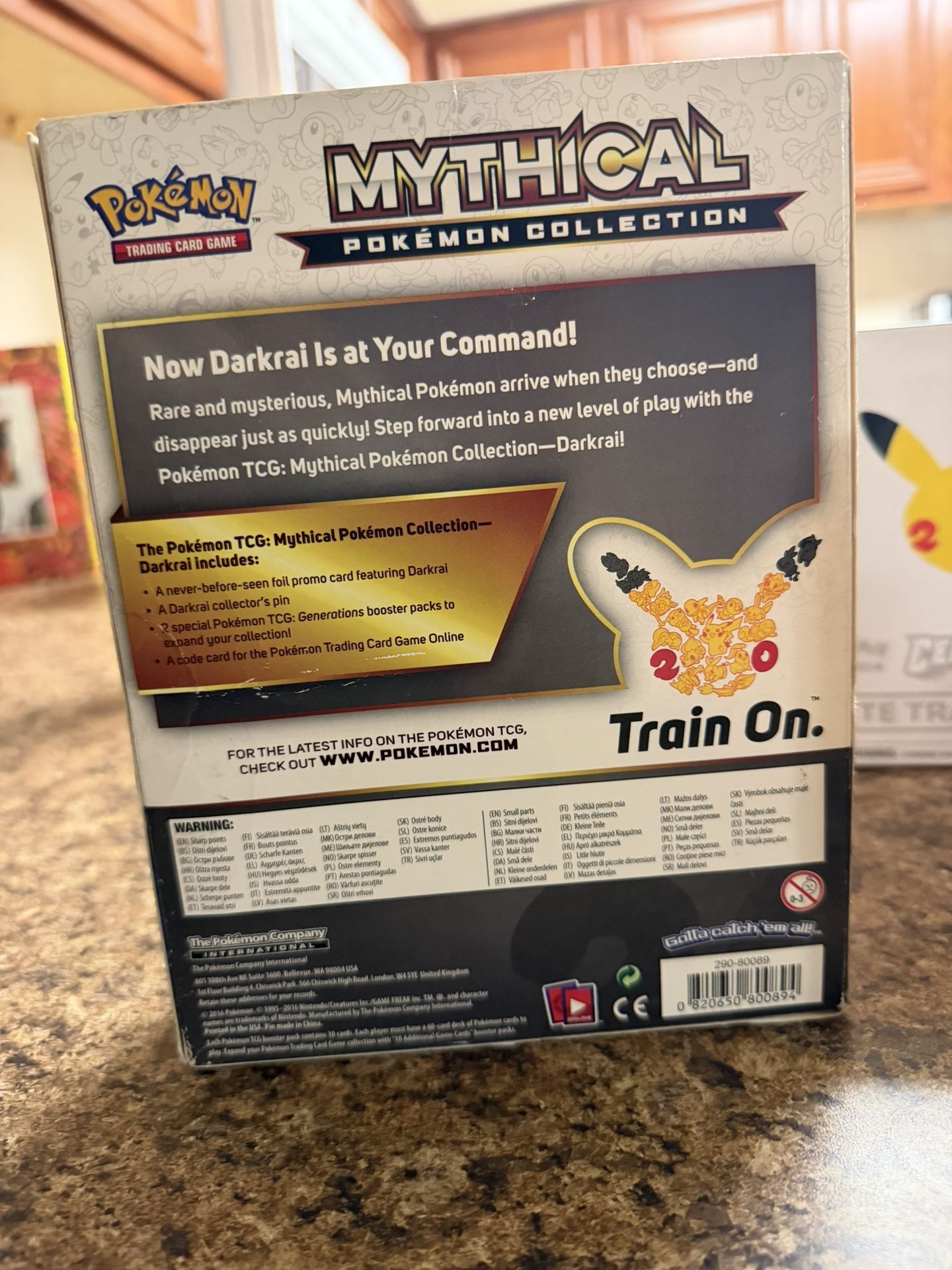 20th Anniversary Mythical Pokemon