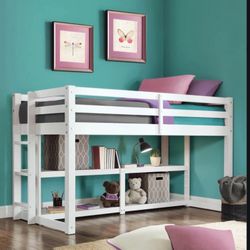 Twin Loft Storage Bed
