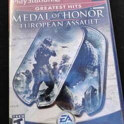 Medal Of Honor European Assault Ps2 (Brand New) 