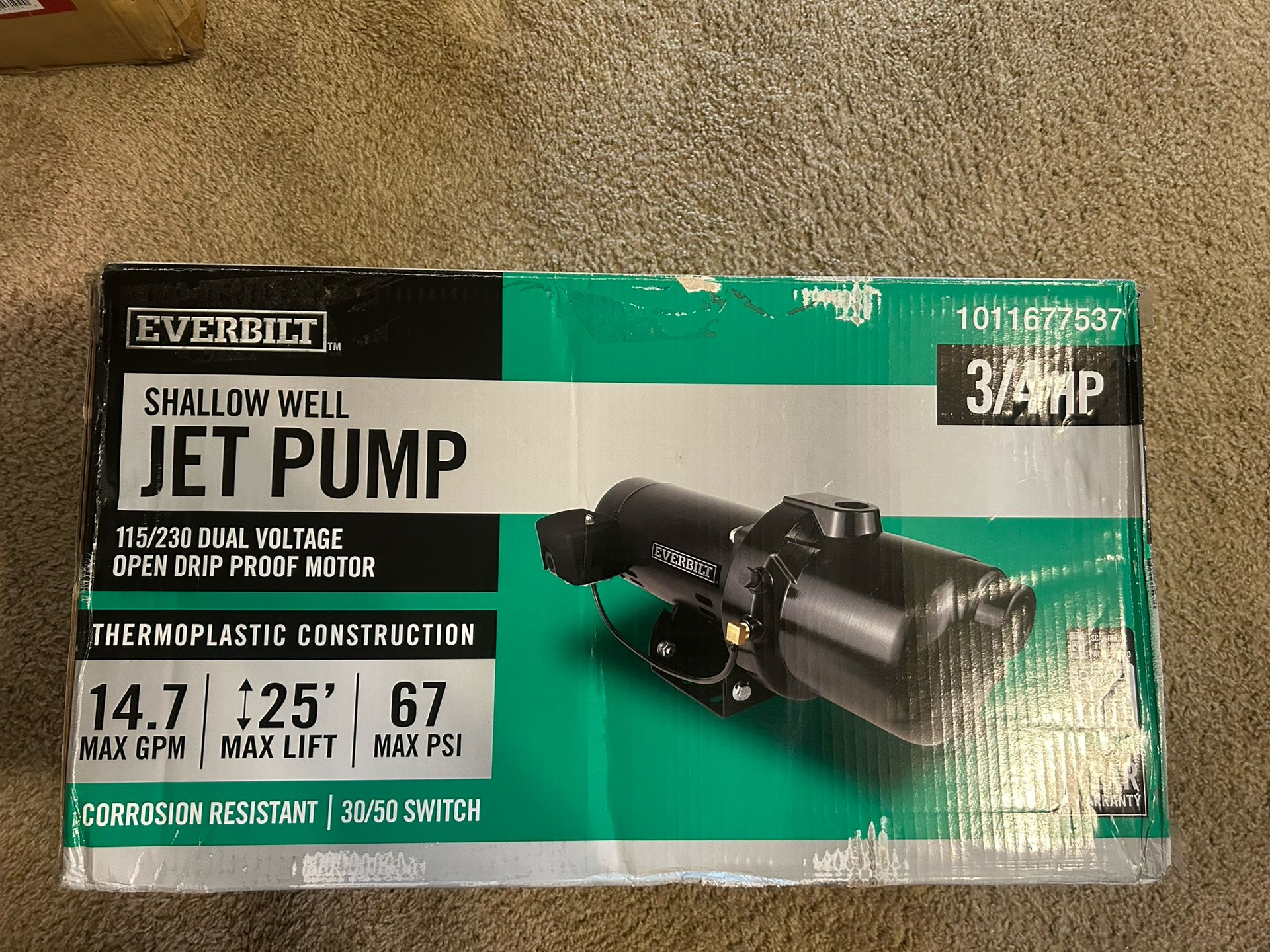 Shallow Well Jet  Fuel Pump