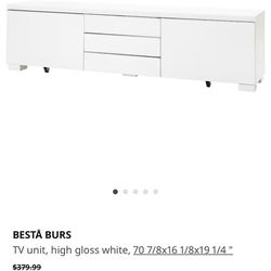 TV STAND - BESTA BURS - IKEA
