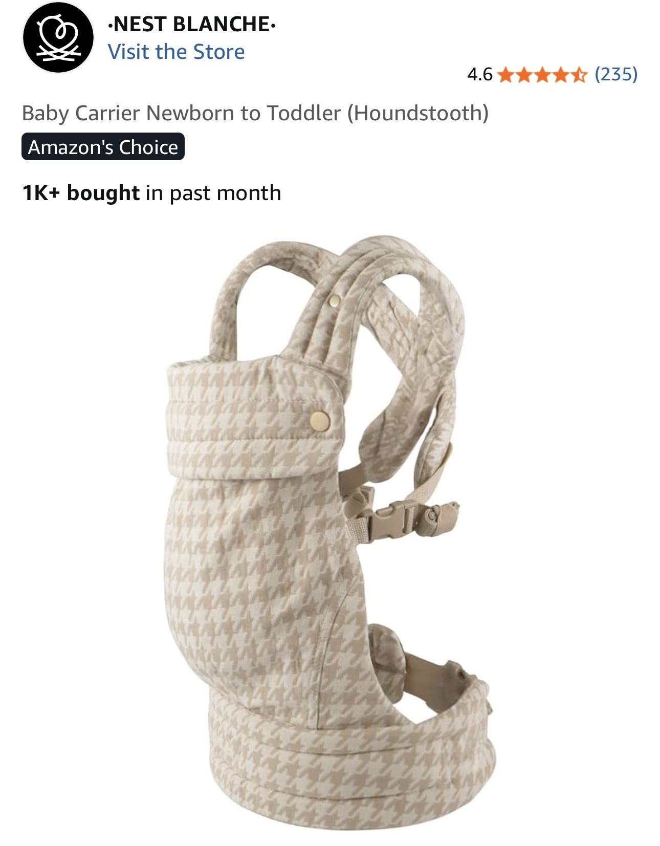 Baby Carrier 