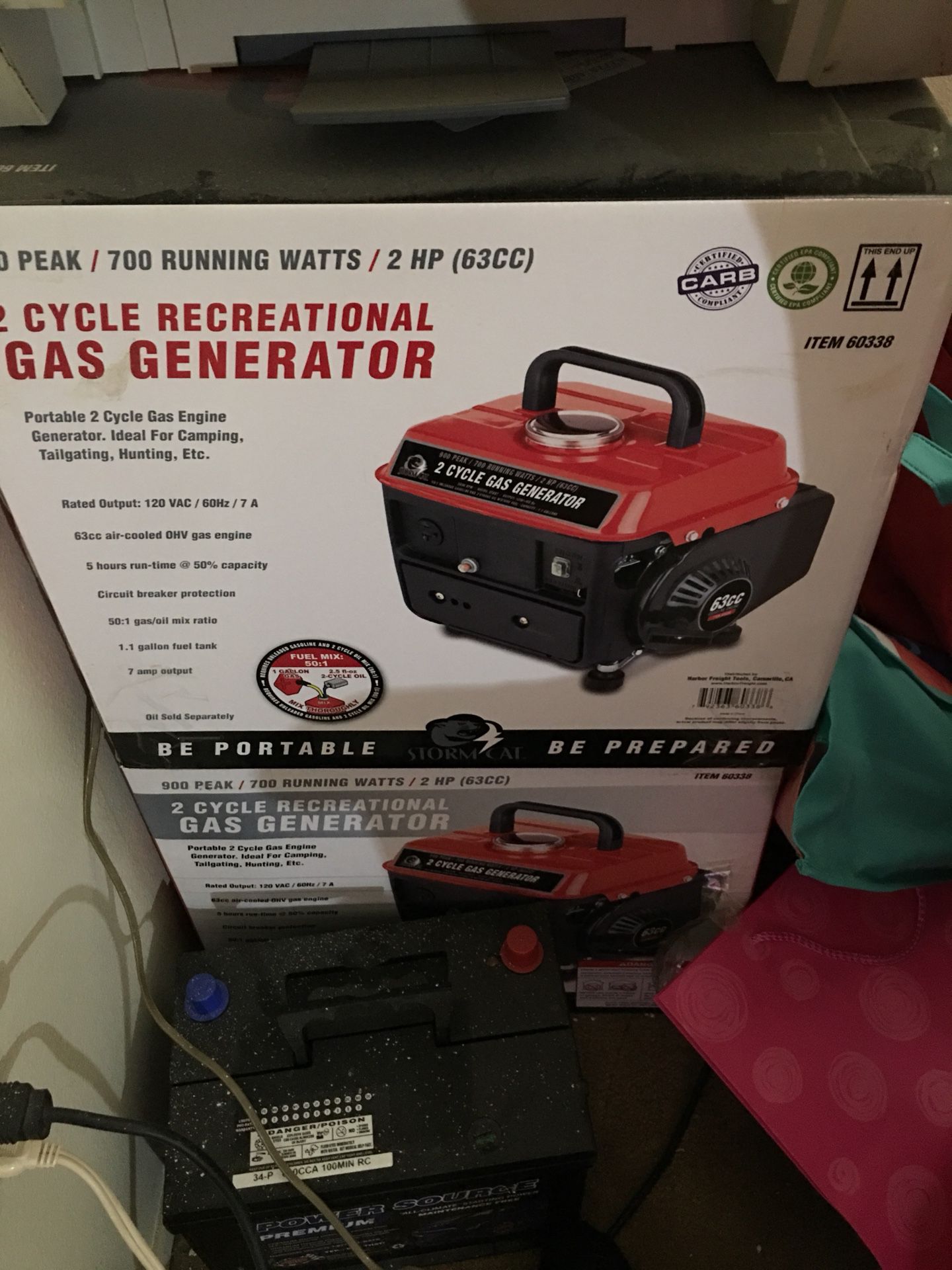 New in box Generator