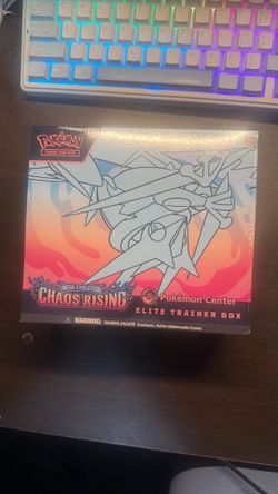 Pokemon center Chaos Rising ETB
