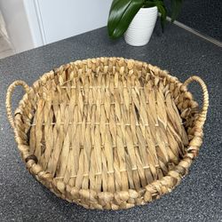 Bamboo Round Tray 