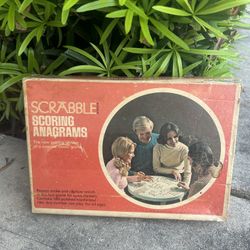 Vintage Scrabble Scoring Anagrams Game – 1975 Edition 