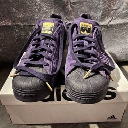 Purple Adidas Superstar ADV size 13