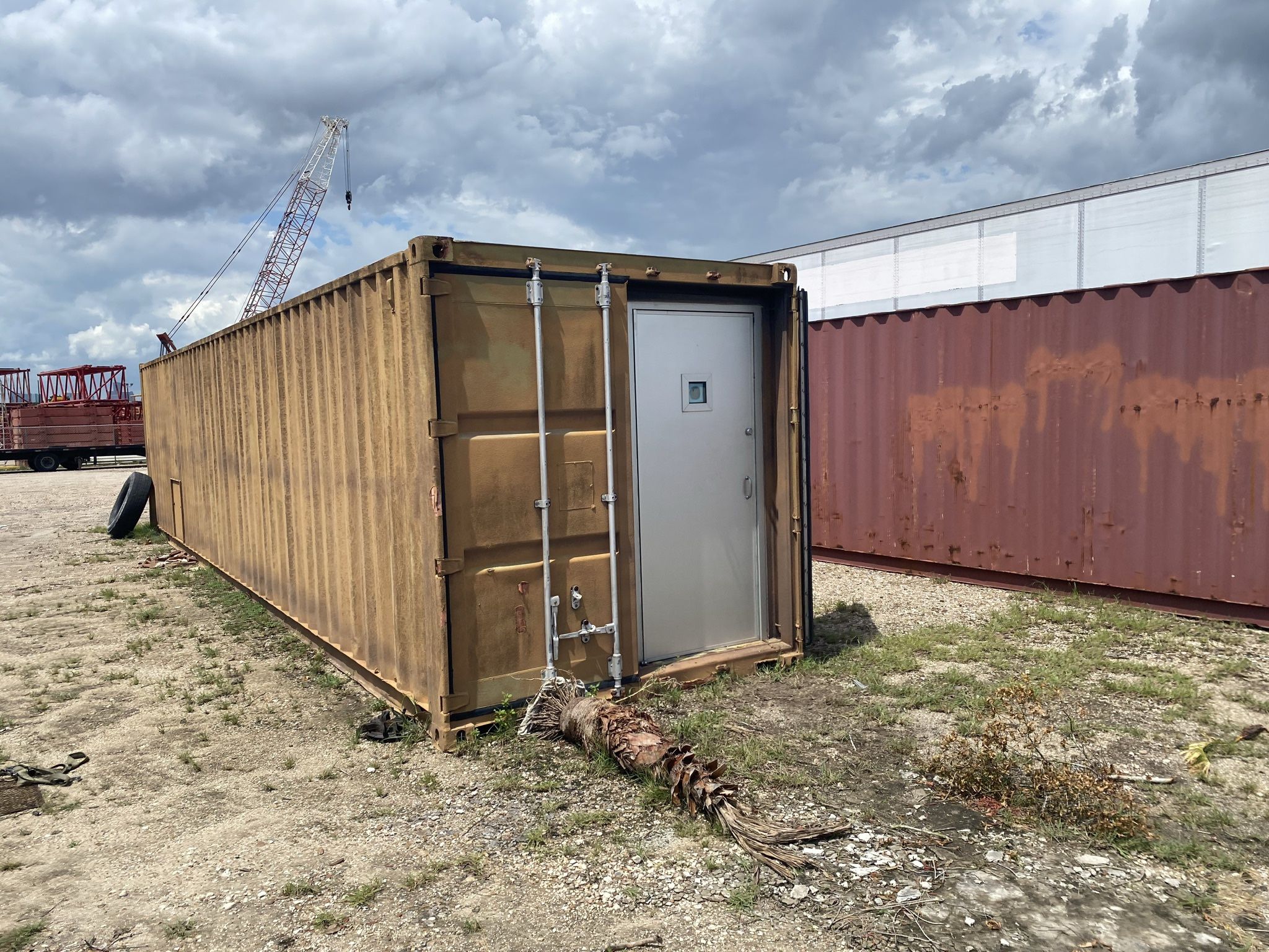 Converted Shipping Container Armory Bunker 