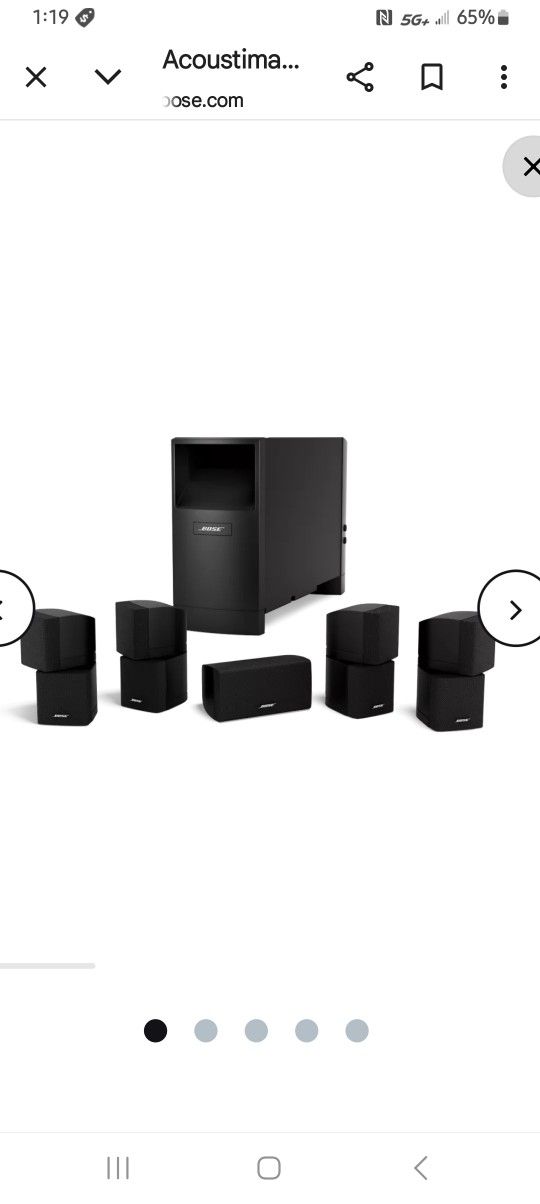 Bose Home Theater Sound