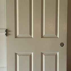 White 6 Panel Door 