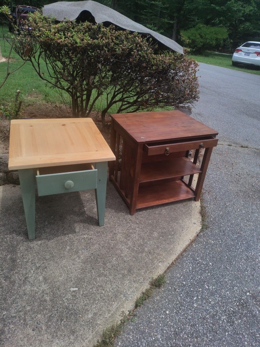 Two End Tables
