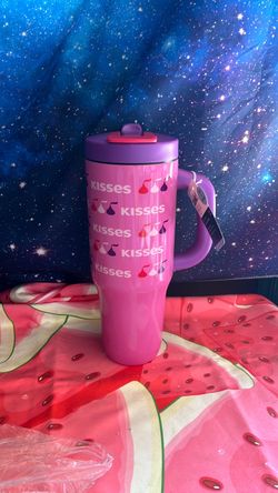 Zack kisses 2 in 1 sip or straw insulated thermos