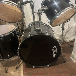 5 - Piece Drum Set (PDP Brand) w Hihats (TAMA)