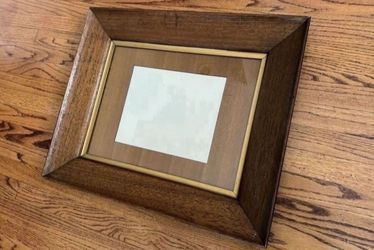 Vintage Wood Photo Frame 