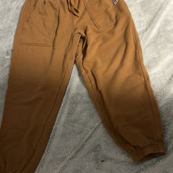 Tan Brown Puma Sweatpants