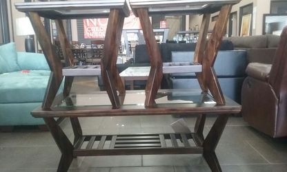 JULY 4TH SALE,FLOOR, COFFEE TABLE SET, $249.