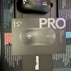 Logitech PRO X SUPERLIGHT 2  Gaming Mouse / W Esptiger Ice V2 Mouse Skates 