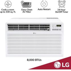  LG 7,800 Wall Air Conditioner