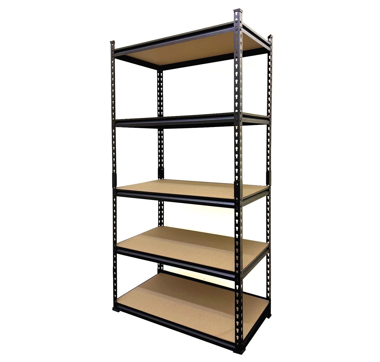 Buffalo Rack Storage Metal Shelving Garage 5-Tier 1900 Lbs 72''H 36''L 18''W