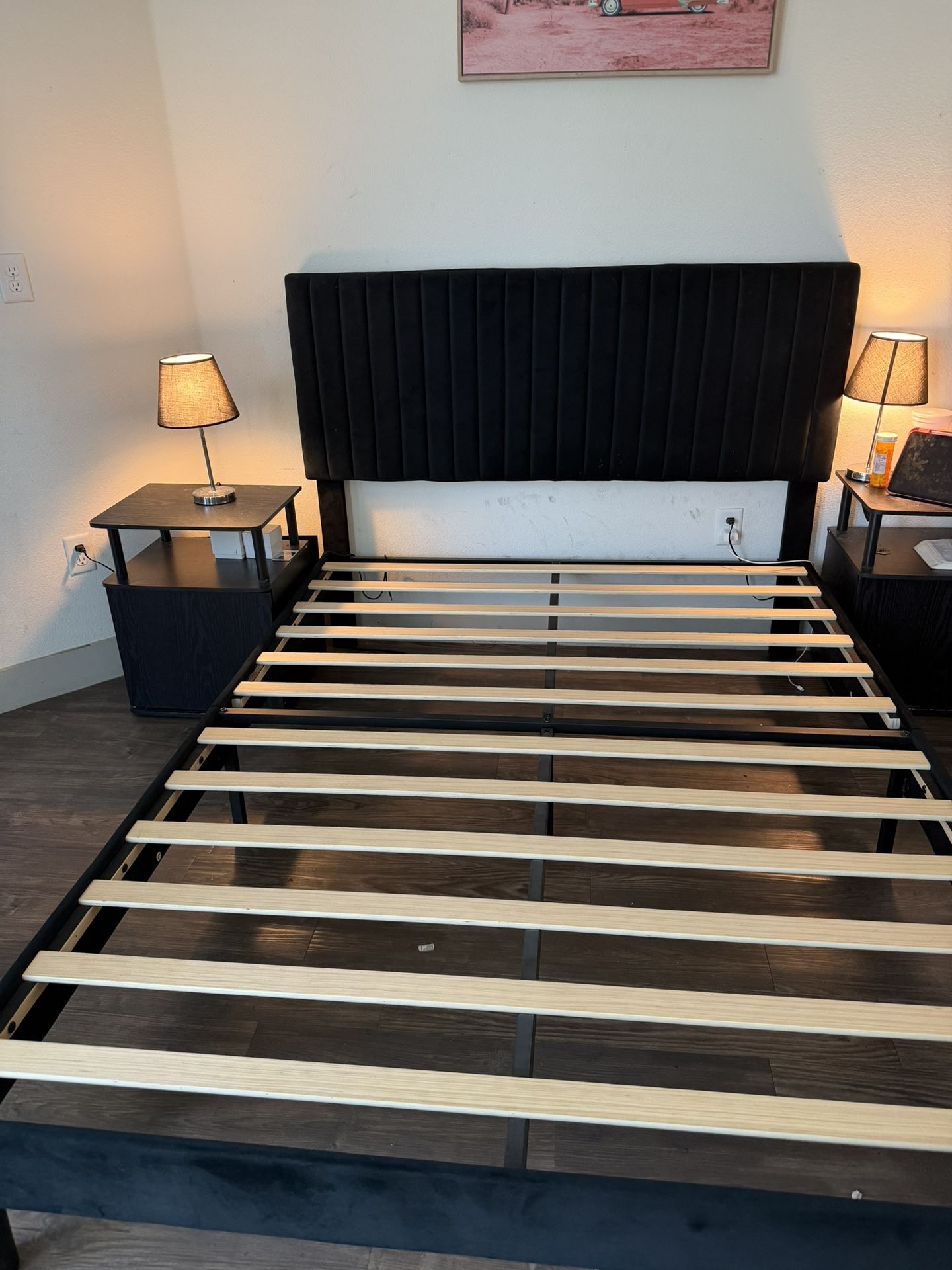 Black Queen Bed Frame