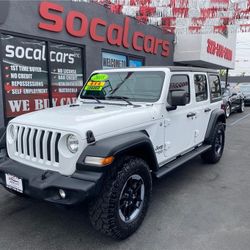 2018 Jeep Wrangler Unlimited All New Sport S Sport Utility 4DR