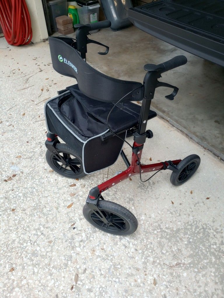 Elenker All-Terrain Rollator Walker