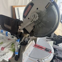 Craftsman Miter Saw & Stand - 10 Inch - No Blade