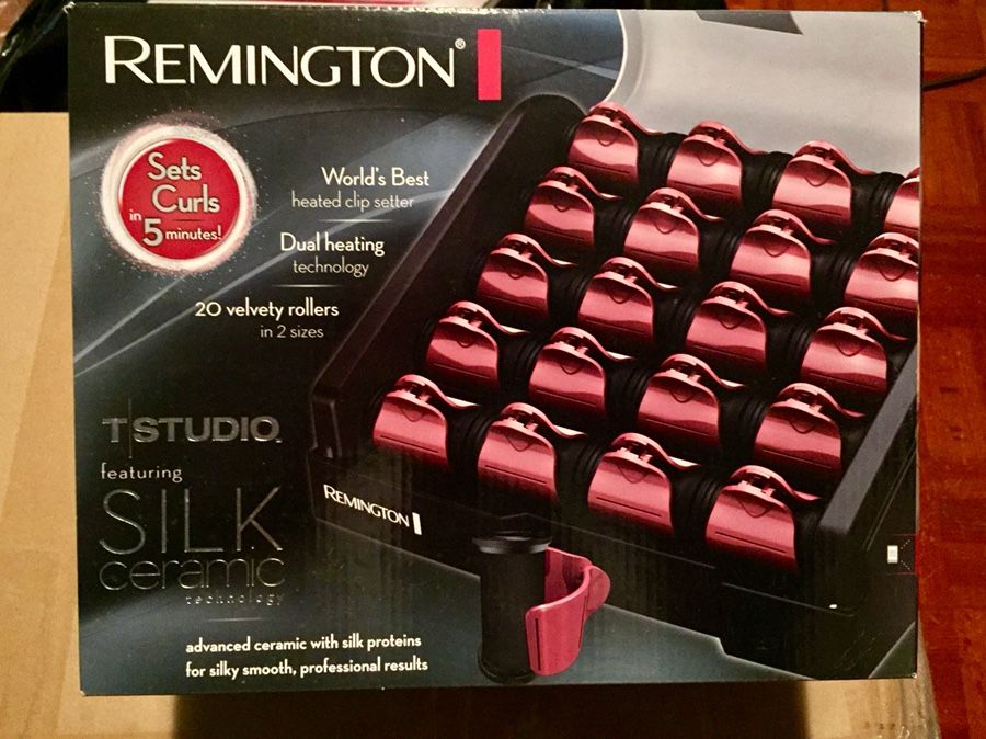 NIB Remington TStudio Silk Ceramic Curl Set