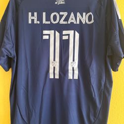 Chuky Lozano #11 San Diego FC Home Jersey Navy 2025 for Men