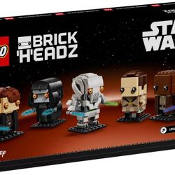 Lego (40796) Star Wars - Revenge of the Sith - Heroes and Villains Brickheadz (656 PCS)