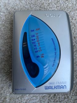 Sony Walkman WM-FX193 AM/FM Radio Cassette Player