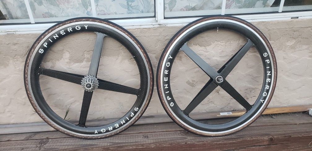 Wheelset SPINERGY Carbon Clincher 8,9,10,speed