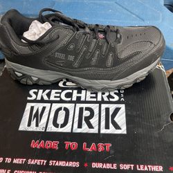 STEEL TOE WORK  SHOSE