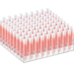Lipstick Holder Clear Acrylic Organizer Makeup Lip Gloss Organizer Plastic Cosmetic Display Case for Lipstick Brushes Bottles Perfume Essential Drawer