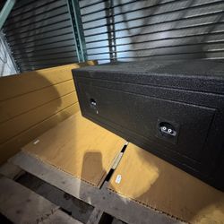 Subwoofers  APSV-3002 dual 12” high performance enclosure for sale let me know