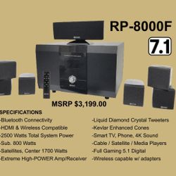 Bluetooth Speaker Premiere RP-8000F