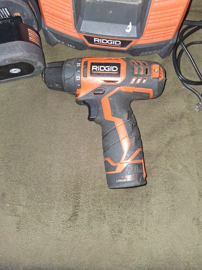 Rigid drill And battery pack