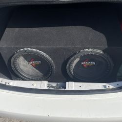 Kickers 2 12s With Amp 