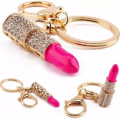 Lipstick Keychain Purse Charm $7