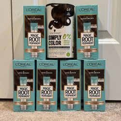 Loreal & Schwarzkopf hair color: $4 each