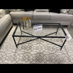 Brand new Glass Coffee Table & Glass End Tables