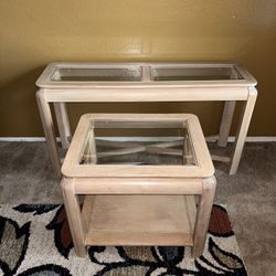 **SOLID**  Sofa Table & End Table (SMOKE and PET FREE HOME ) 