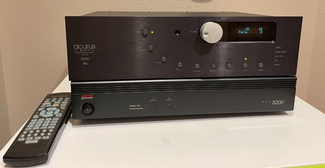 Acurus ACT-3 Preamplifier Audiophile