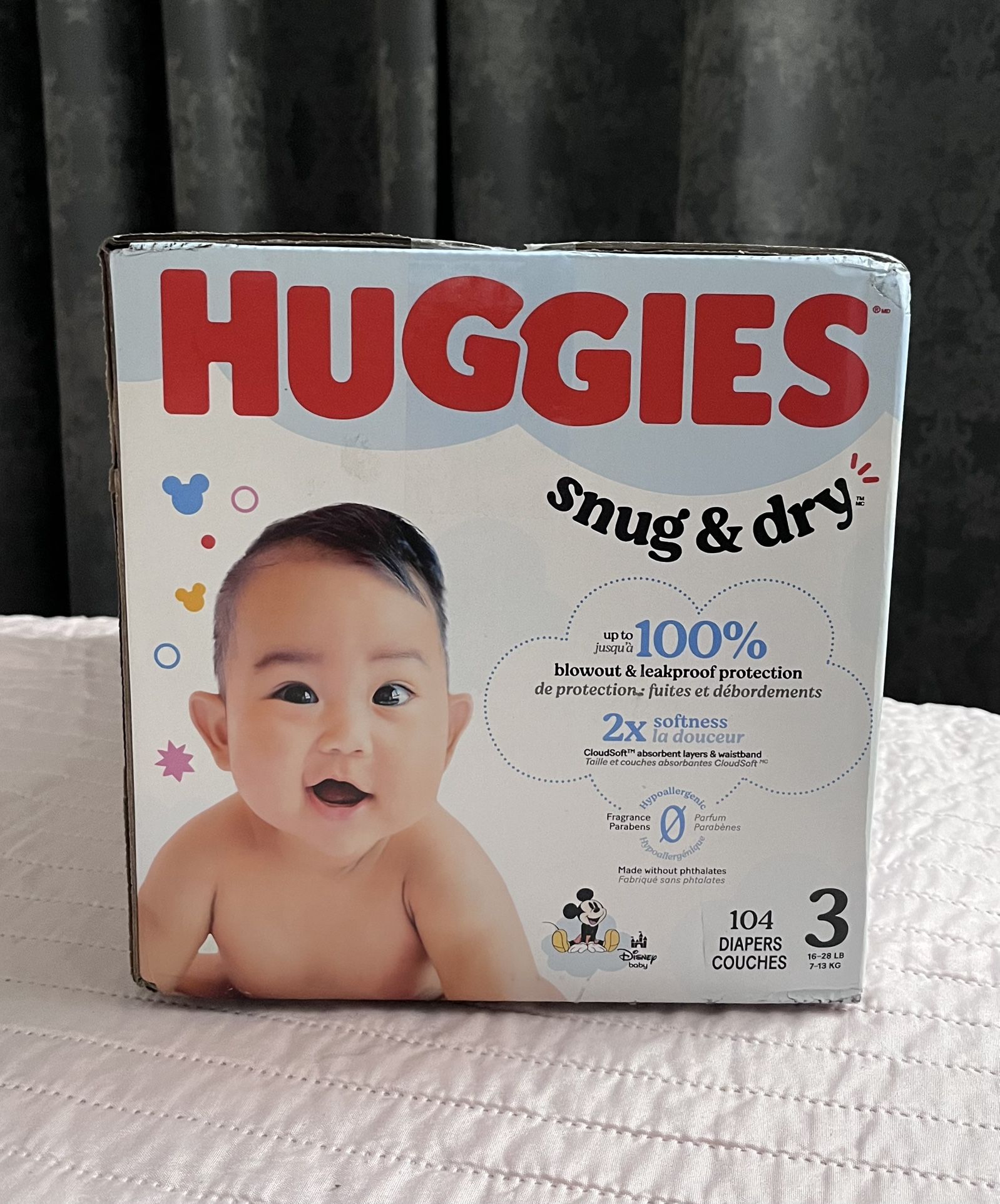 Huggies Snug & Dry Size 3 Diapers