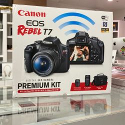 Canon Rebel T7 Premium 2 Lens Kit