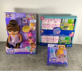 Baby Alive 3-Piece Bundle New in Box