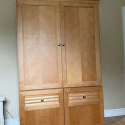 Wood Armoire