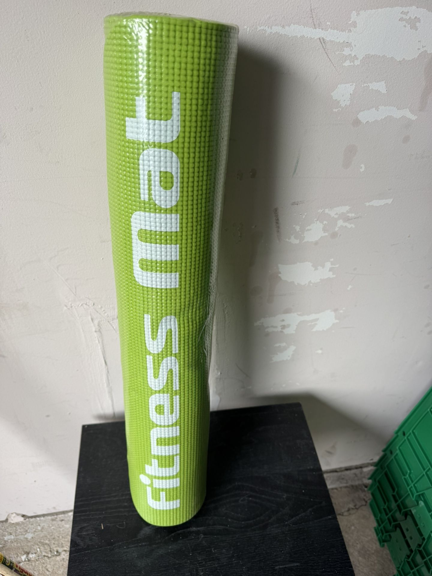 New Lime Green Fitness Mat